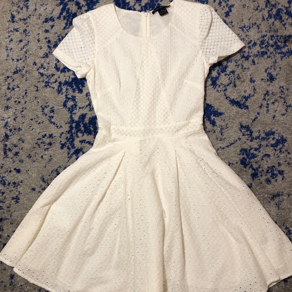 French Connection White Midi Dress - Picture 5 of 8